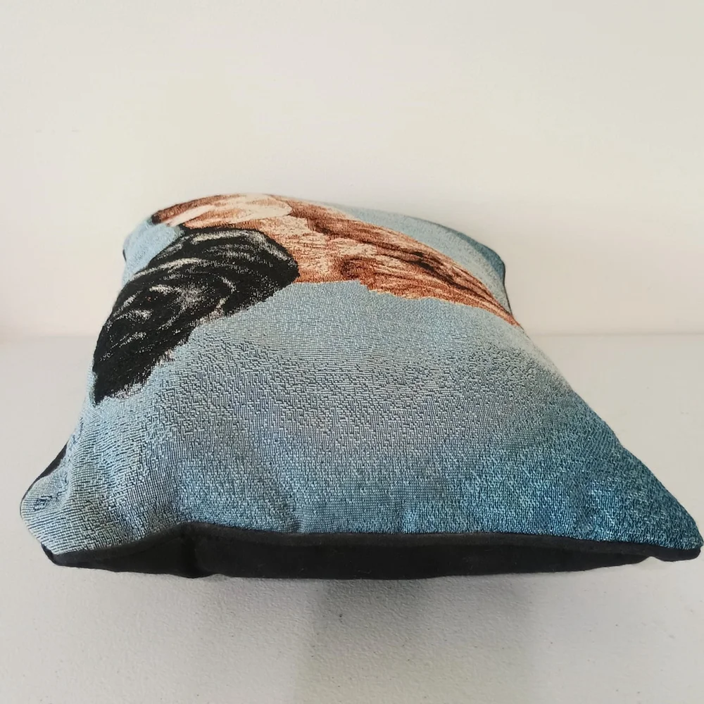 Linda Picken Tapestry Throw Pillow Cocker Spaniel Mother & Puppies 12" X 16" - Picture 4 of 10